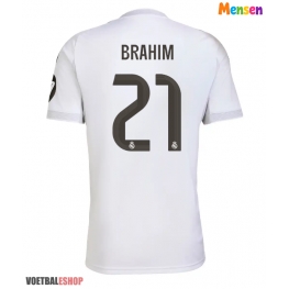 Real Madrid Brahim Diaz #21 Thuis tenue 2025-26 Korte Mouw